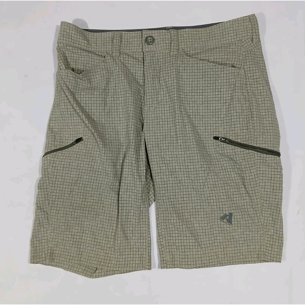 Eddie Bauer First Ascent Guide Pro Shorts Size 35 Cargo Hike Outdoors Camp Nylon